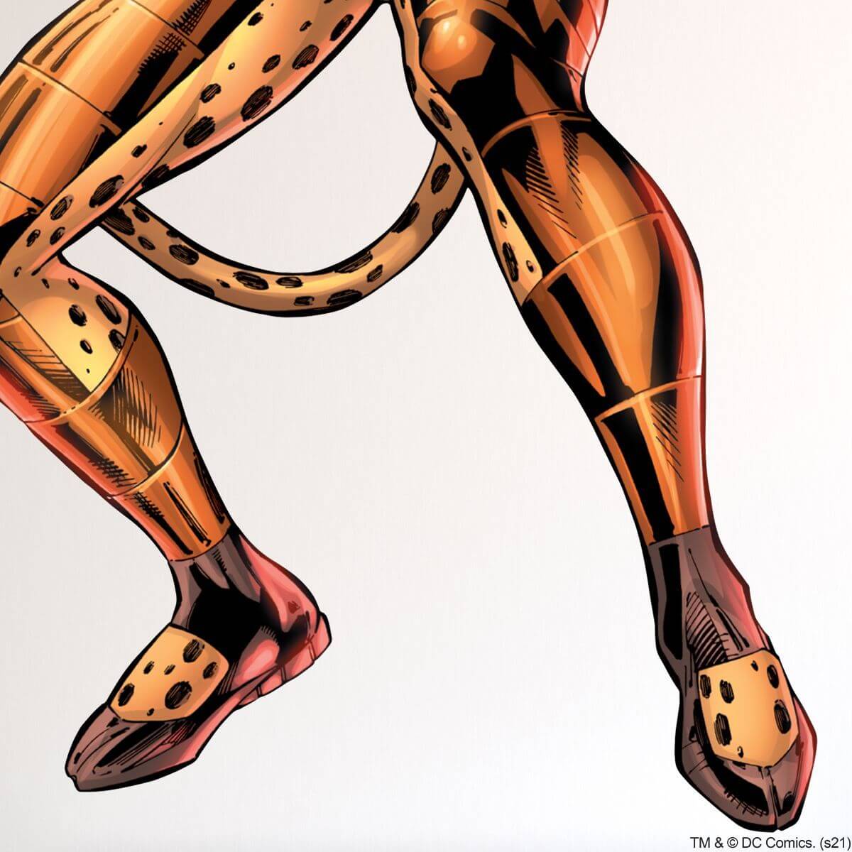Kismet Decals Cheetah Malicious Cat Licensed Wall Sticker - Easy DIY Justice League Home & Room Decor Wall Art - Kismet Decals