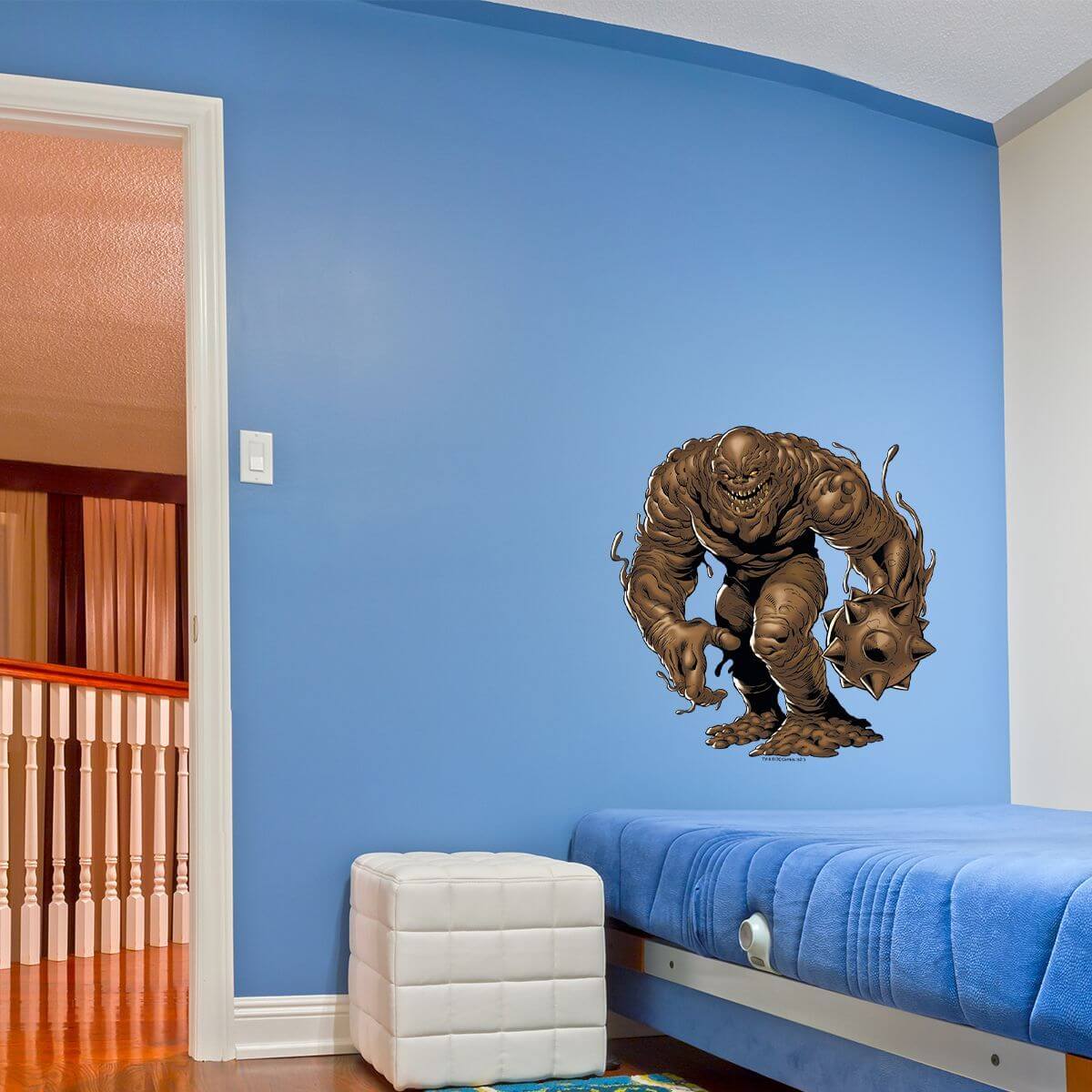Kismet Decals Clayface Shapeshifter Licensed Wall Sticker - Easy DIY Justice League Home & Room Decor Wall Art - Kismet Decals