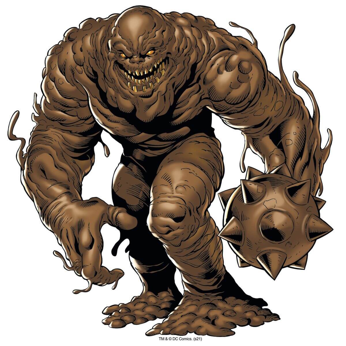Kismet Decals Clayface Shapeshifter Licensed Wall Sticker - Easy DIY Justice League Home & Room Decor Wall Art - Kismet Decals