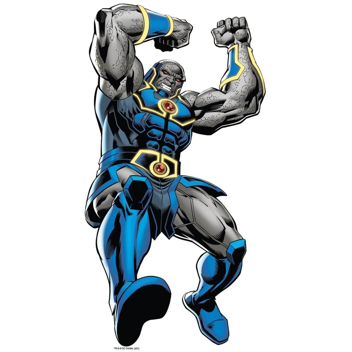 Kismet Decals Darkseid Dark God Licensed Wall Sticker - Easy DIY Justice League Home & Room Decor Wall Art - Kismet Decals