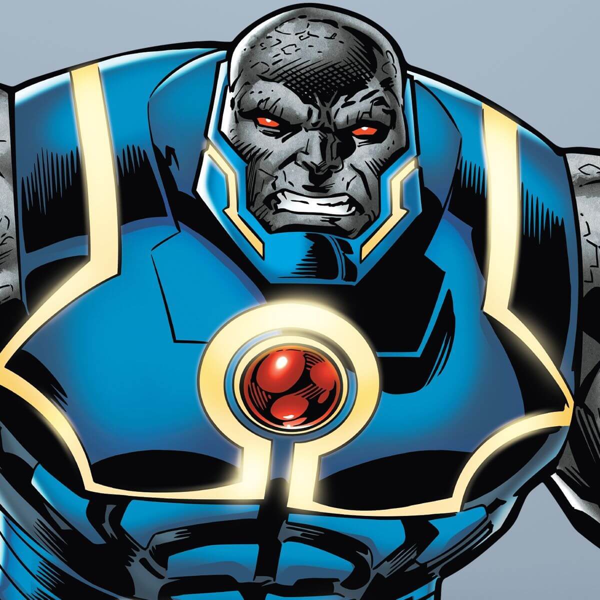 Kismet Decals Darkseid of Apokolips Licensed Wall Sticker - Easy DIY Justice League Home & Room Decor Wall Art - Kismet Decals