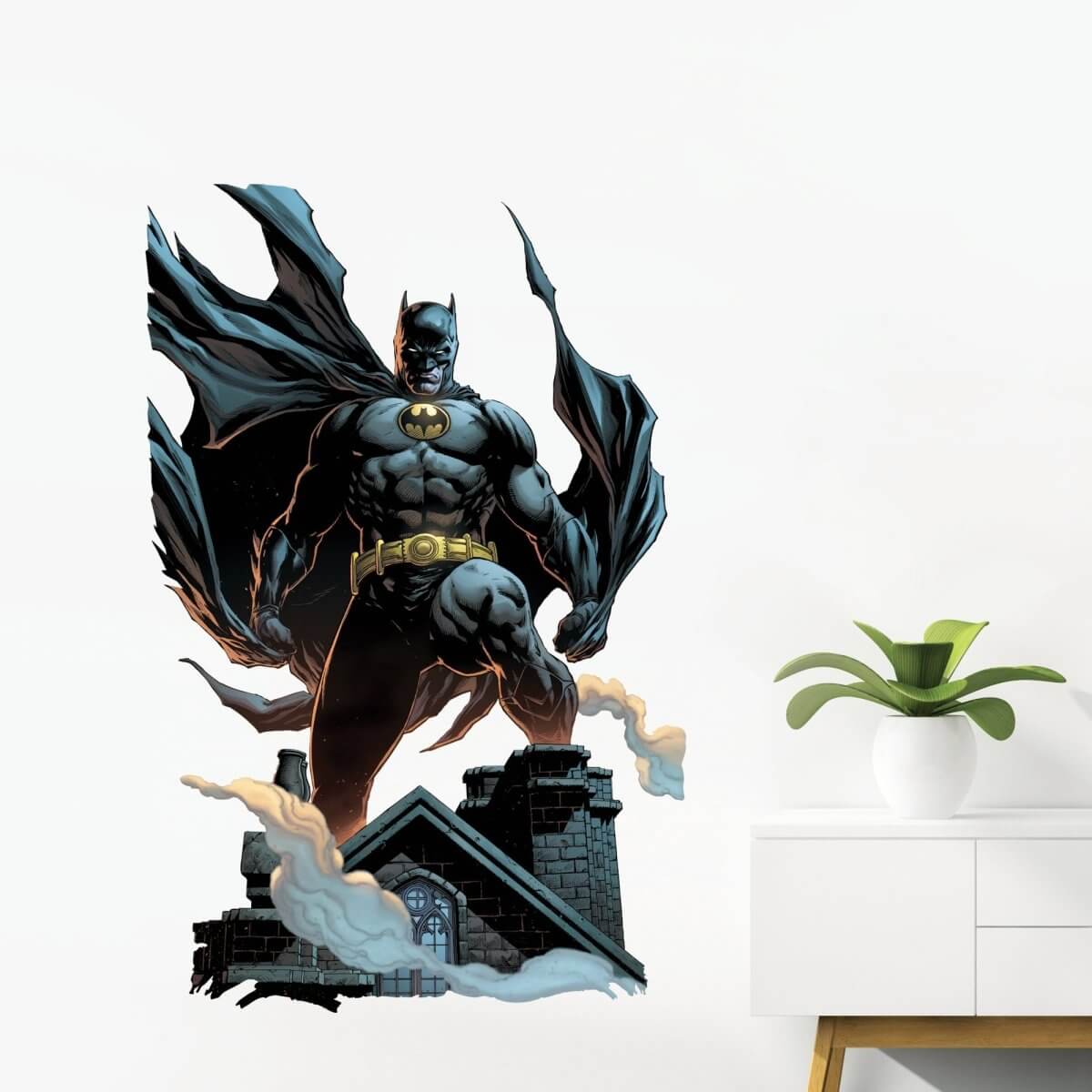 Kismet Decals Detective Comics #1000 Comic Cover Series Licensed Wall Sticker - Easy DIY Home & Room Decor Wall Art - Kismet Decals