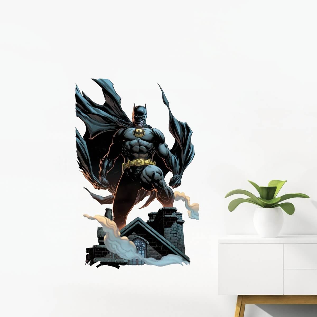 Kismet Decals Detective Comics #1000 Comic Cover Series Licensed Wall Sticker - Easy DIY Home & Room Decor Wall Art - Kismet Decals