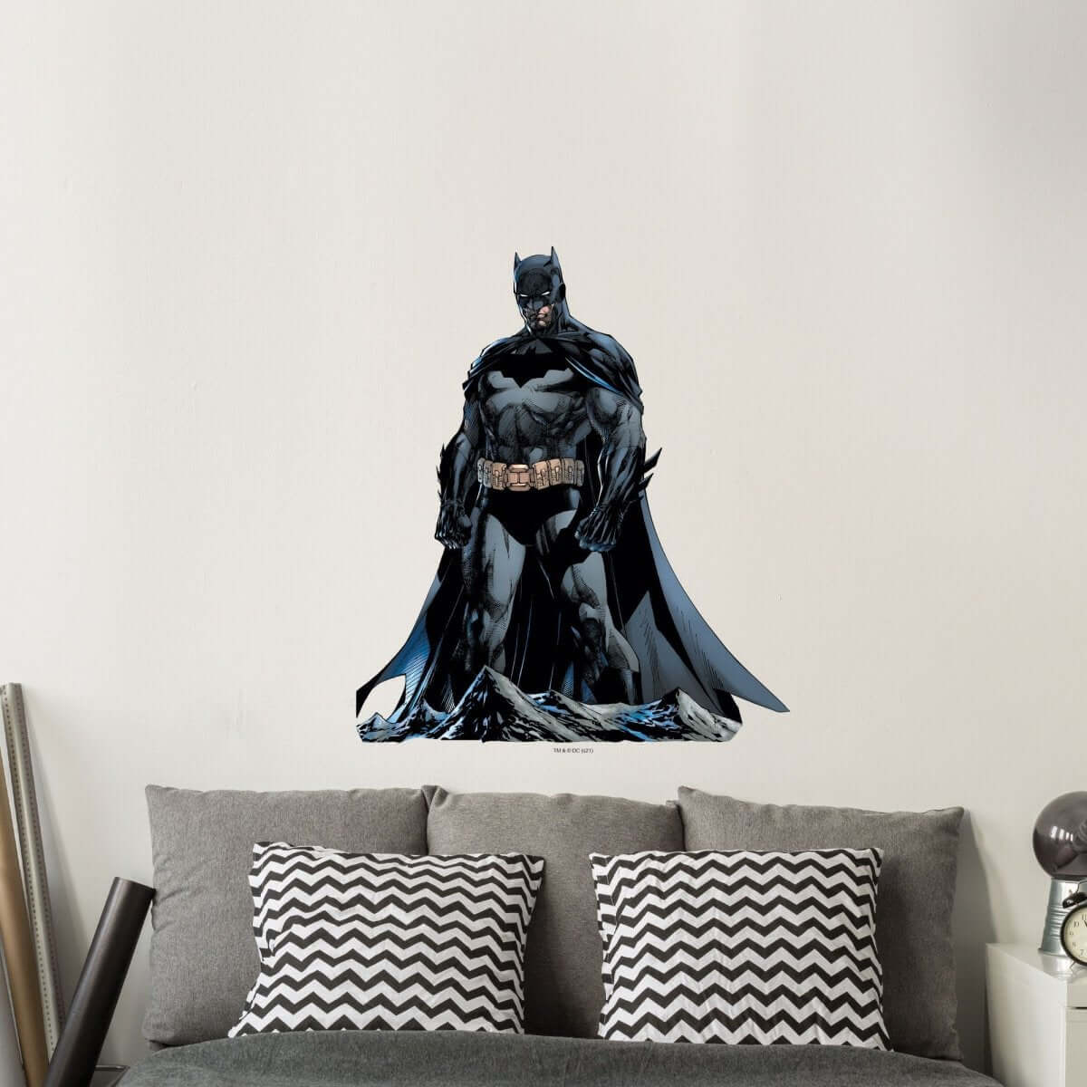 Kismet Decals Detective Comics: 80 Years Comic Cover Series Licensed Wall Sticker - Easy DIY Home & Room Decor Wall Art - Kismet Decals