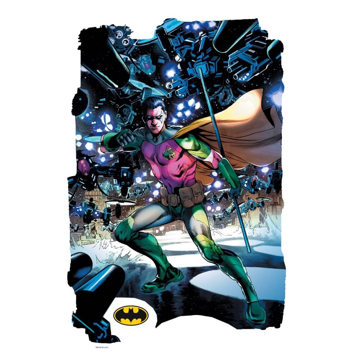 Kismet Decals Detective Comics #939 Comic Cover Series Licensed Wall Sticker - Easy DIY Home & Room Decor Wall Art - Kismet Decals