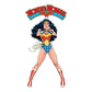 Kismet Decals Evolution of Wonder Woman Original Artwork 1987 Officially Licensed Wall Sticker - Easy DIY DC Comics Home, Kids or Adult Bedroom, Office, Living Room Decor Wall Art - Kismet Decals