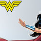 Kismet Decals Evolution of Wonder Woman Original Artwork 2016 Officially Licensed Wall Sticker - Easy DIY DC Comics Home, Kids or Adult Bedroom, Office, Living Room Decor Wall Art - Kismet Decals