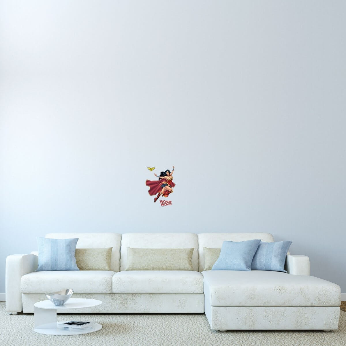 Kismet Decals Evolution of Wonder Woman Original Artwork 2016 Officially Licensed Wall Sticker - Easy DIY DC Comics Home, Kids or Adult Bedroom, Office, Living Room Decor Wall Art - Kismet Decals