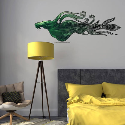Kismet Decals Fantastic Beasts Kelpie Art Licensed Wall Sticker - Easy DIY Home & Kids Room Decor Wall Decal Art - Kismet Decals