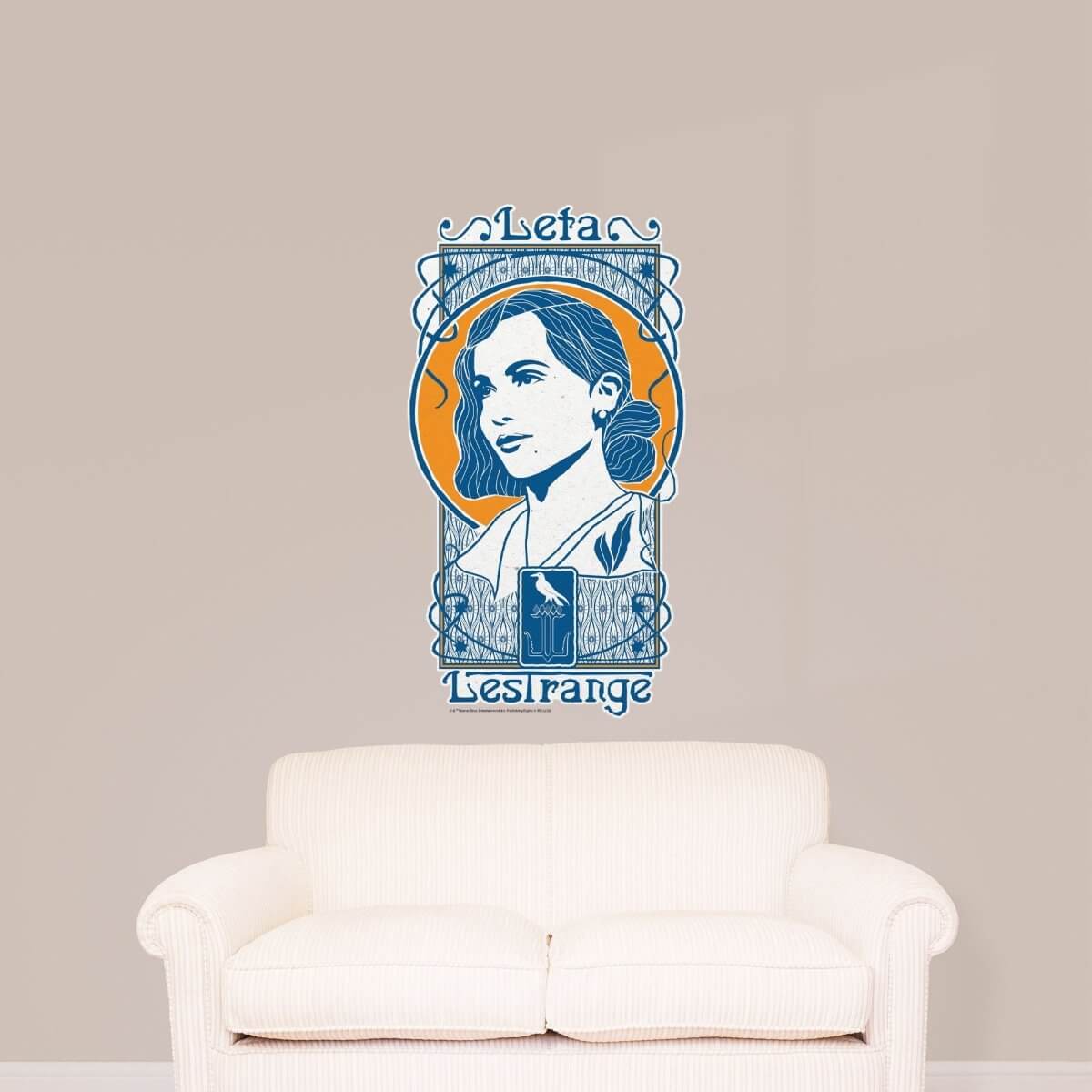 Kismet Decals Fantastic Beasts Leta Lestrange Licensed Wall Sticker - Easy DIY Home & Kids Room Decor Wall Decal Art - Kismet Decals