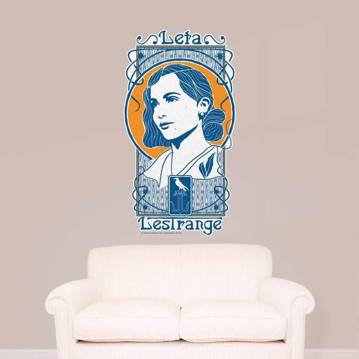 Kismet Decals Fantastic Beasts Leta Lestrange Licensed Wall Sticker - Easy DIY Home & Kids Room Decor Wall Decal Art - Kismet Decals