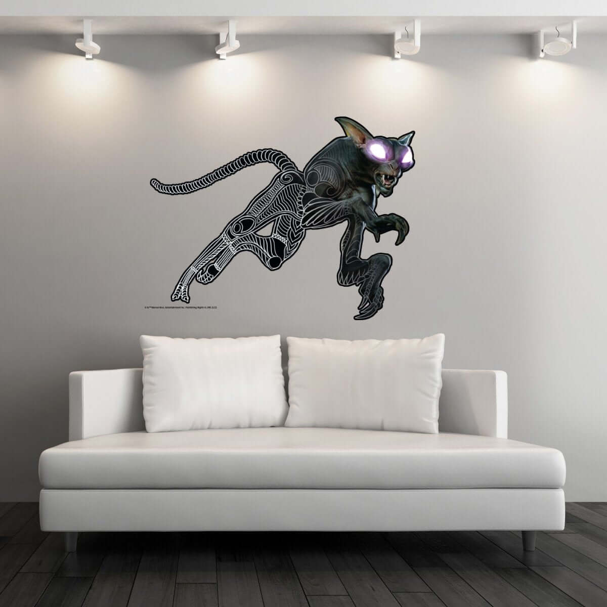 Kismet Decals Fantastic Beasts Matagot Art Licensed Wall Sticker - Easy DIY Home & Kids Room Decor Wall Decal Art - Kismet Decals