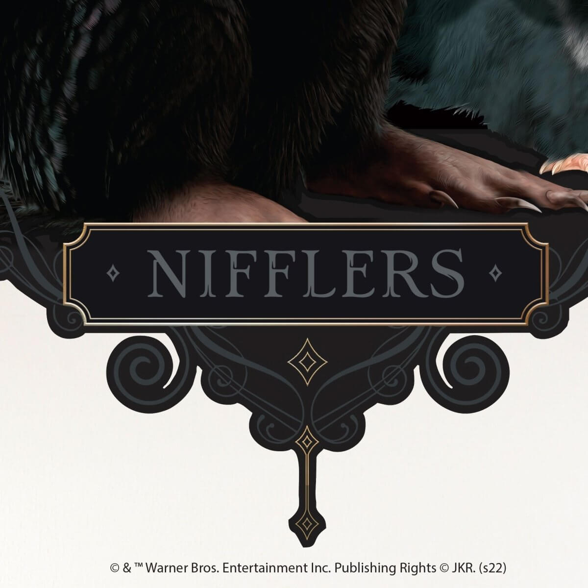 Kismet Decals Fantastic Beasts Nifflers Licensed Wall Sticker - Easy DIY Home & Kids Room Decor Wall Decal Art - Kismet Decals