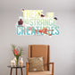 Kismet Decals Fantastic Beasts No Strange Creatures Licensed Wall Sticker - Easy DIY Home & Kids Room Decor Decal Art - Kismet Decals
