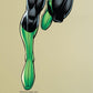 Kismet Decals Green Lantern Flight Licensed Wall Sticker - Easy DIY Justice League Home & Room Decor Wall Art - Kismet Decals
