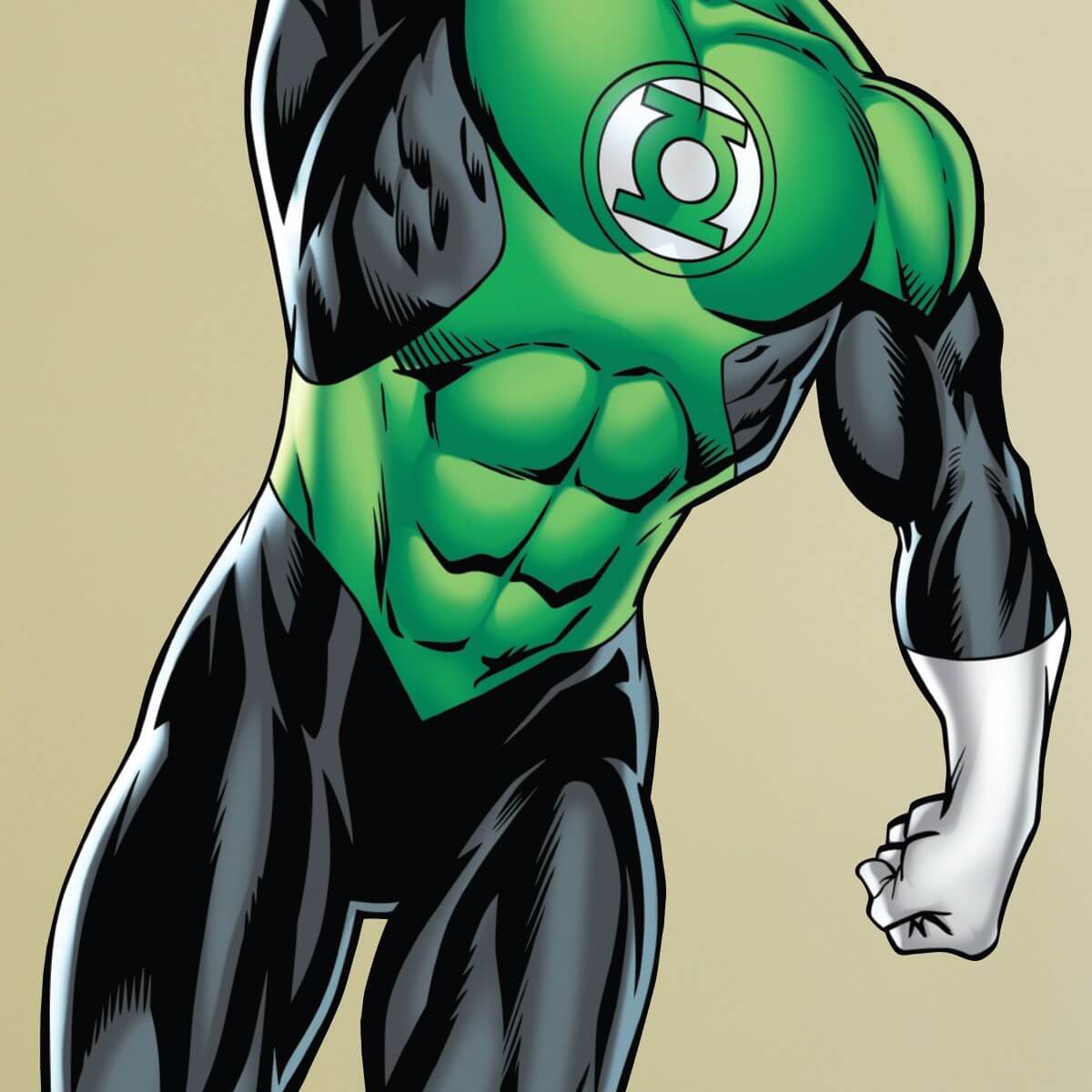 a green lantern superhero casting a green fireball | | pencil sk... -  Arthub.ai