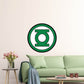 Kismet Decals Green Lantern Logo Licensed Wall Sticker - Easy DIY Justice League Home & Room Decor Wall Art - Kismet Decals