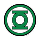 Kismet Decals Green Lantern Logo Licensed Wall Sticker - Easy DIY Justice League Home & Room Decor Wall Art - Kismet Decals