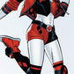 Kismet Decals Harley Quinn Hammer Licensed Wall Sticker - Easy DIY Justice League Home & Room Decor Wall Art - Kismet Decals