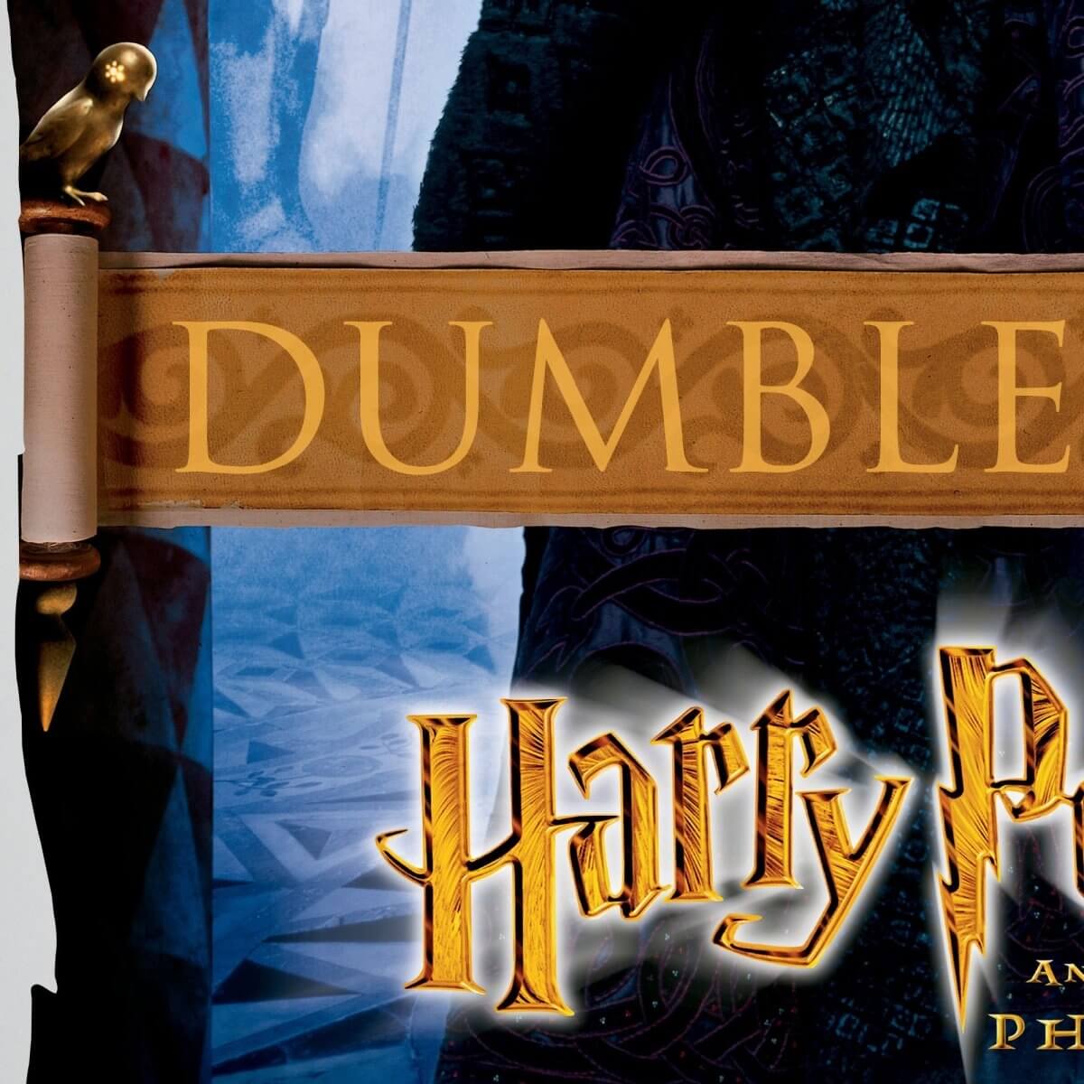 Kismet Decals Harry Potter Dumbledore Poster Licensed Wall Sticker - Easy DIY Home & Kids Room Decor Wall Decal Art - Kismet Decals