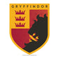 Kismet Decals Harry Potter Gryffindor Badge V2 Licensed Wall Sticker - Easy DIY Home & Kids Room Decor Wall Decal Art - Kismet Decals