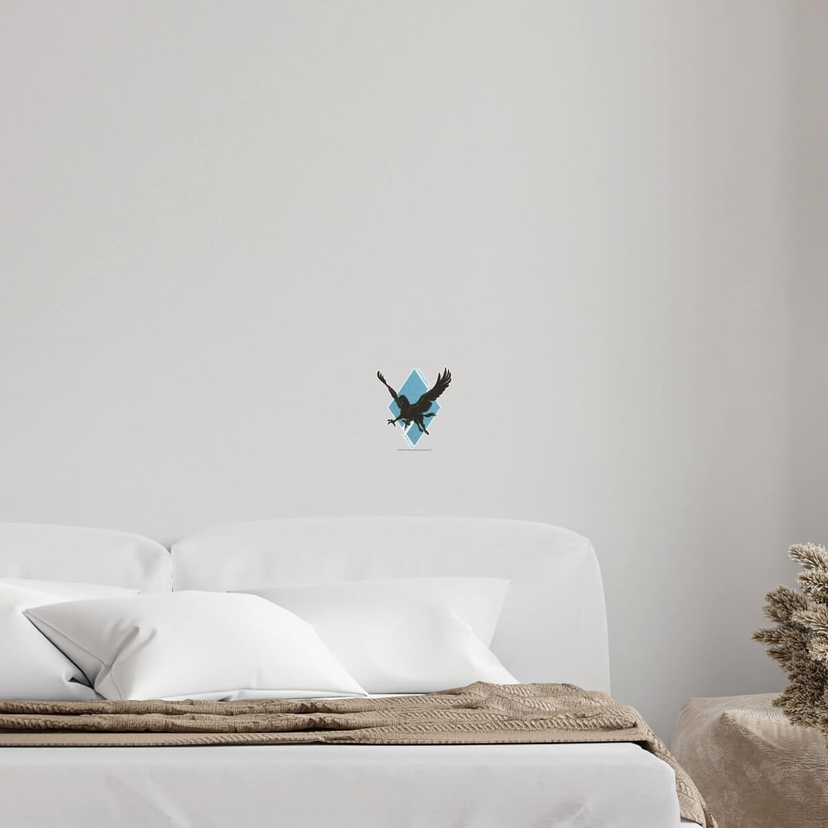 Kismet Decals Harry Potter Hippogriff Buckbeak Licensed Wall Sticker - Easy DIY Home & Kids Room Decor Wall Decal Art - Kismet Decals