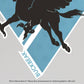 Kismet Decals Harry Potter Hippogriff Buckbeak Licensed Wall Sticker - Easy DIY Home & Kids Room Decor Wall Decal Art - Kismet Decals