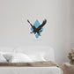 Kismet Decals Harry Potter Hippogriff Buckbeak Licensed Wall Sticker - Easy DIY Home & Kids Room Decor Wall Decal Art - Kismet Decals