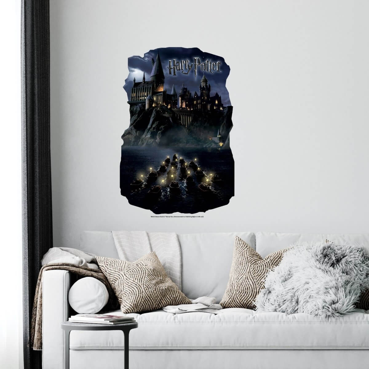 Kismet Decals Harry Potter Hogwarts Boats Licensed Wall Sticker - Easy DIY Home & Kids Room Decor Wall Decal Art - Kismet Decals