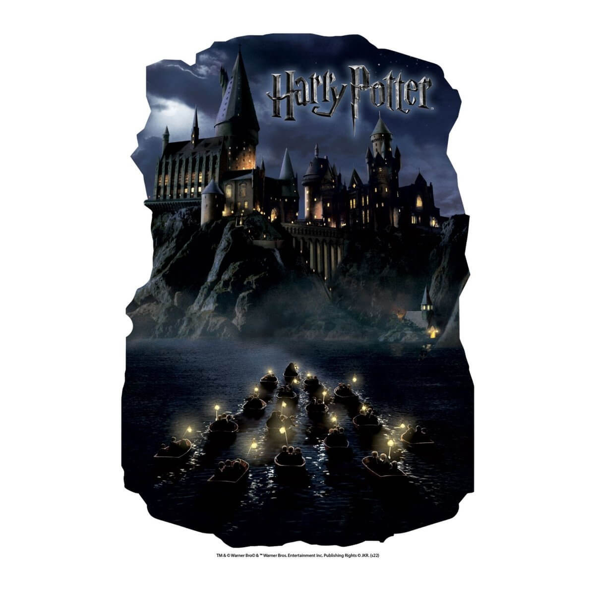 Kismet Decals Harry Potter Hogwarts Boats Licensed Wall Sticker - Easy DIY Home & Kids Room Decor Wall Decal Art - Kismet Decals