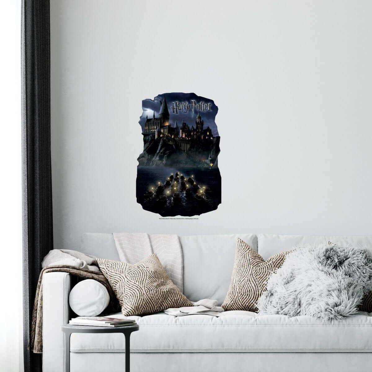 Kismet Decals Harry Potter Hogwarts Boats Licensed Wall Sticker - Easy DIY Home & Kids Room Decor Wall Decal Art - Kismet Decals