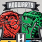 Kismet Decals Harry Potter Hogwarts Crest Licensed Wall Sticker - Easy DIY Home & Kids Room Decor Wall Decal Art - Kismet Decals