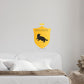 Kismet Decals Harry Potter Hufflepuff Badge V1 Licensed Wall Sticker - Easy DIY Home & Kids Room Decor Wall Decal Art - Kismet Decals