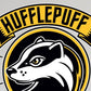 Kismet Decals Harry Potter Hufflepuff Crest Licensed Wall Sticker - Easy DIY Home & Kids Room Decor Wall Decal Art - Kismet Decals