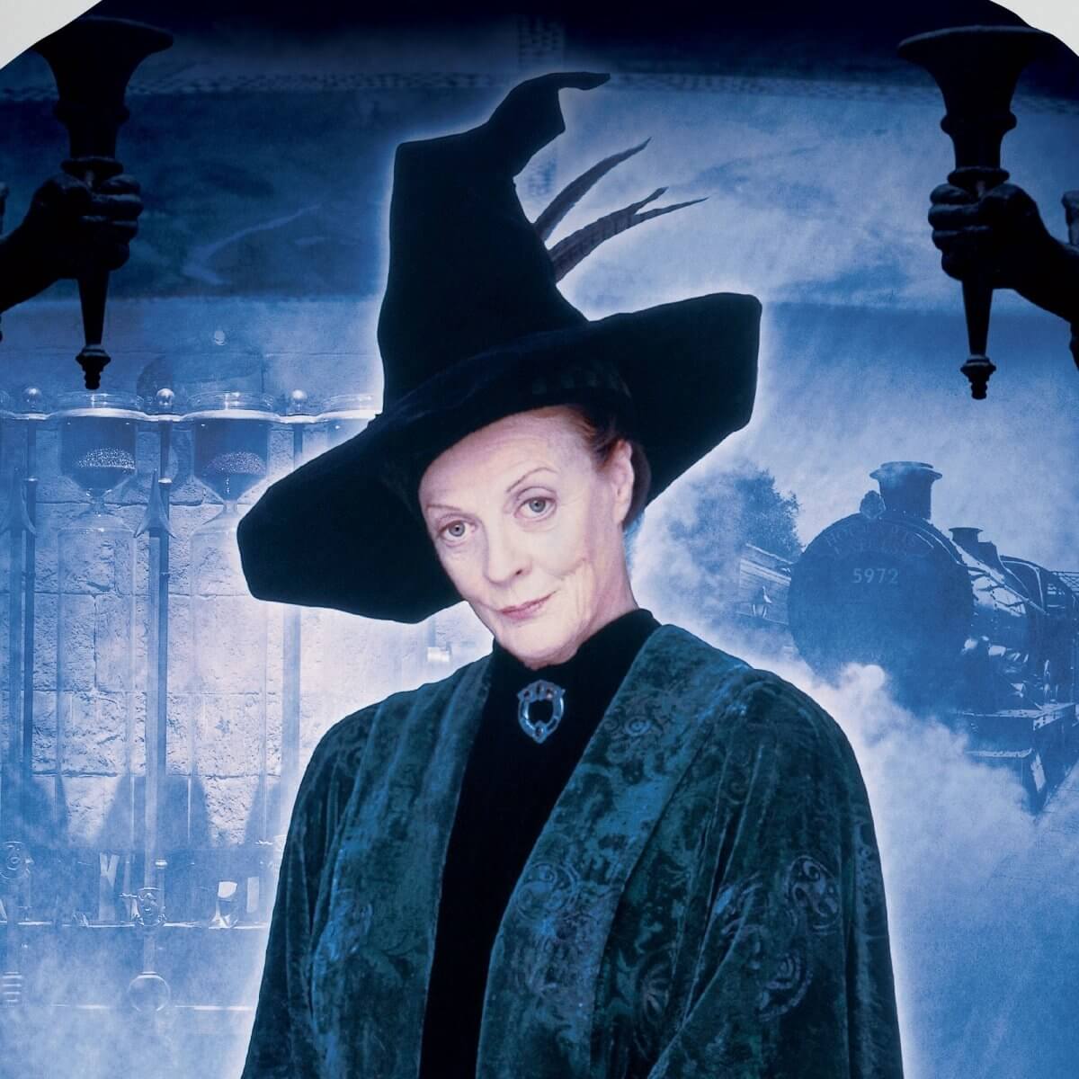 Kismet Decals Harry Potter McGonagall Poster Licensed Wall Sticker - Easy DIY Home & Kids Room Decor Wall Decal Art - Kismet Decals