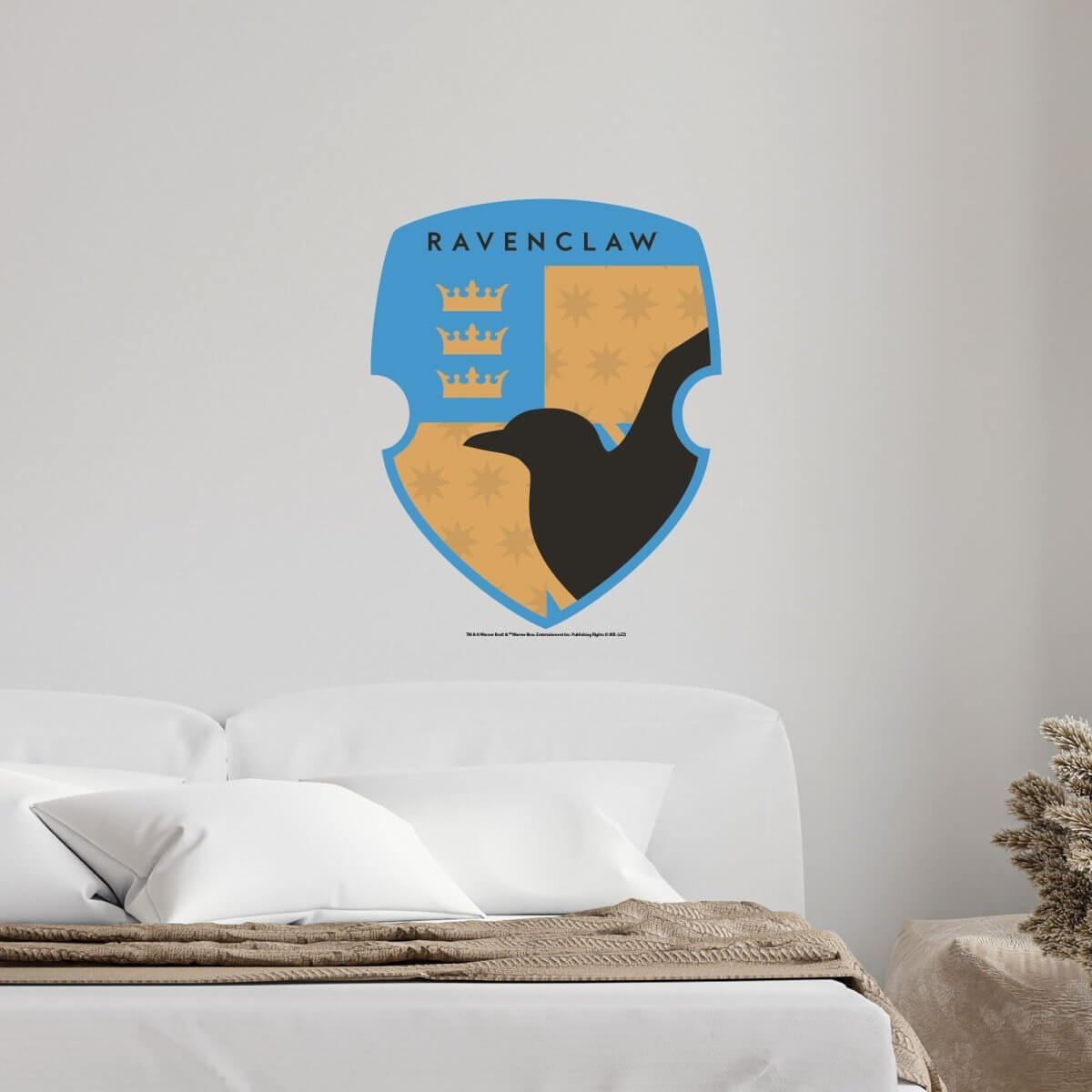 Kismet Decals Harry Potter Ravenclaw Badge V2 Licensed Wall Sticker - Easy DIY Home & Kids Room Decor Wall Decal Art - Kismet Decals