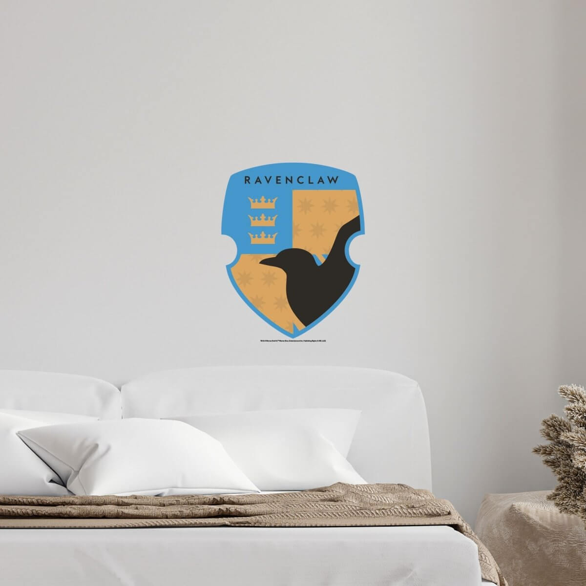 Kismet Decals Harry Potter Ravenclaw Badge V2 Licensed Wall Sticker - Easy DIY Home & Kids Room Decor Wall Decal Art - Kismet Decals