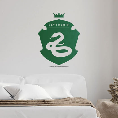 Kismet Decals Harry Potter Slytherin Badge V1 Licensed Wall Sticker - Easy DIY Home & Kids Room Decor Wall Decal Art - Kismet Decals