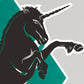 Kismet Decals Harry Potter Unicorn Licensed Wall Sticker - Easy DIY Home & Kids Room Decor Wall Decal Art - Kismet Decals