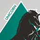 Kismet Decals Harry Potter Unicorn Licensed Wall Sticker - Easy DIY Home & Kids Room Decor Wall Decal Art - Kismet Decals