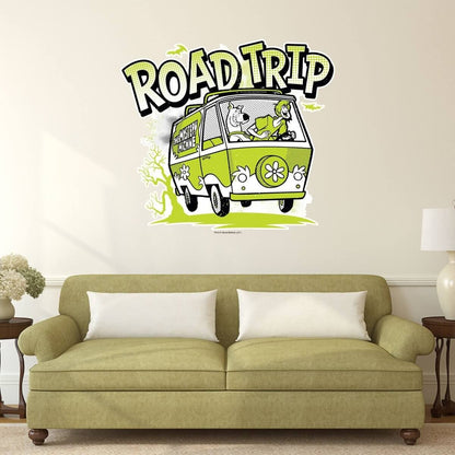 Kismet Decals Home & Room Decor Road Trip with Shaggy and Scooby-Doo Wall decal sticker - officially licensed - latex printed with no solvent odor - Kismet Decals