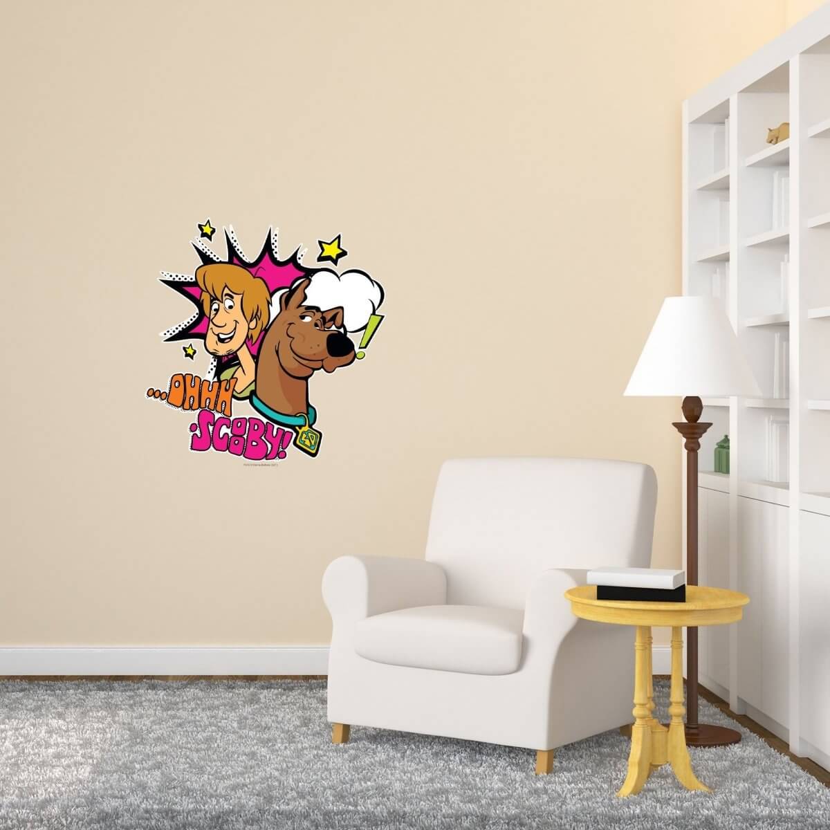 Kismet Decals Home & Room Decor Scooby-Doo and Shaggy Best Friends Forever Wall decal sticker - officially licensed - latex printed with no solvent odor - Kismet Decals