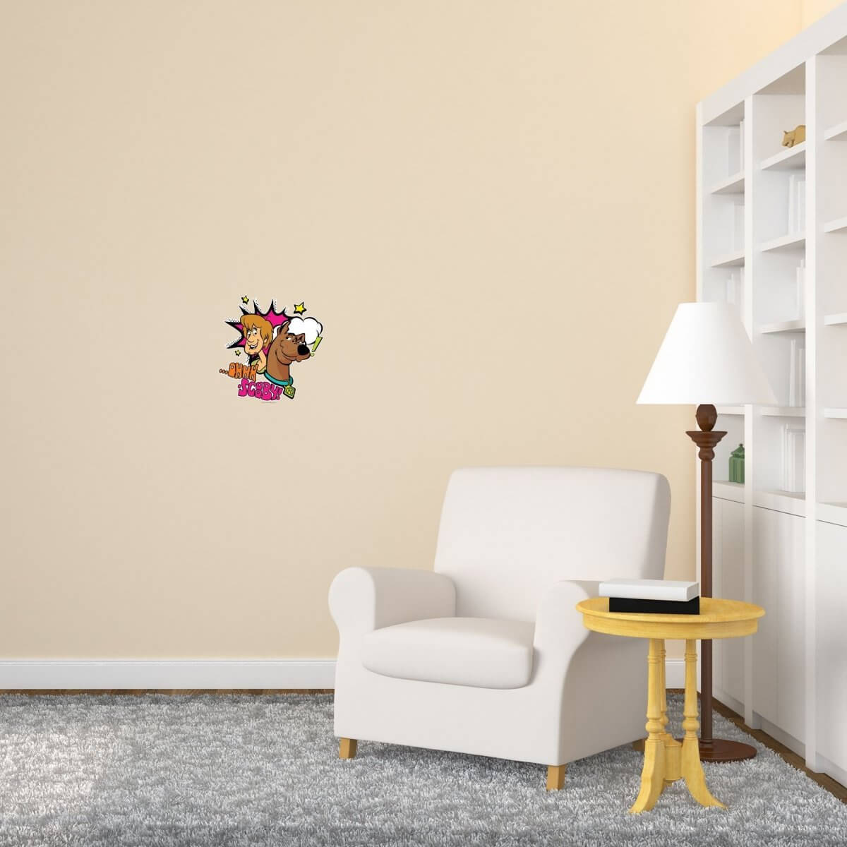 Kismet Decals Home & Room Decor Scooby-Doo and Shaggy Best Friends Forever Wall decal sticker - officially licensed - latex printed with no solvent odor - Kismet Decals