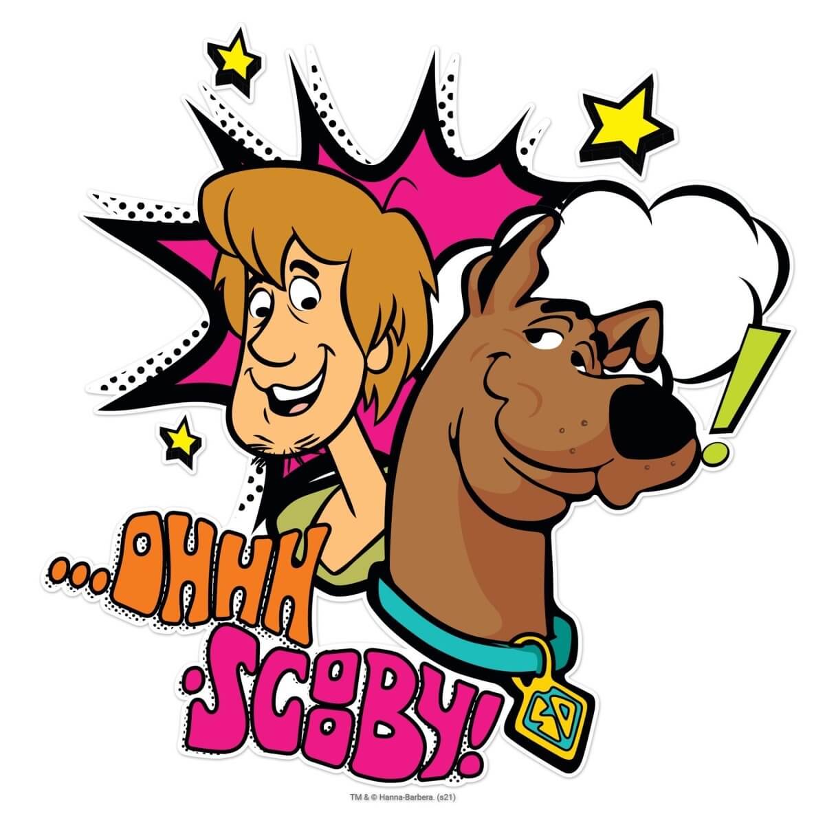 Kismet Decals Home & Room Decor Scooby-Doo and Shaggy Best Friends Forever Wall decal sticker - officially licensed - latex printed with no solvent odor - Kismet Decals