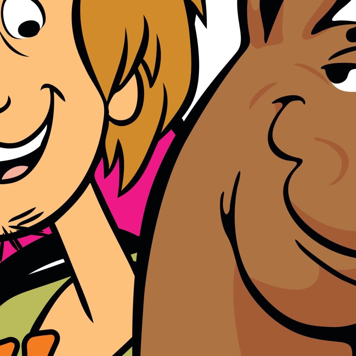 Kismet Decals Home & Room Decor Scooby-Doo and Shaggy Best Friends Forever Wall decal sticker - officially licensed - latex printed with no solvent odor - Kismet Decals