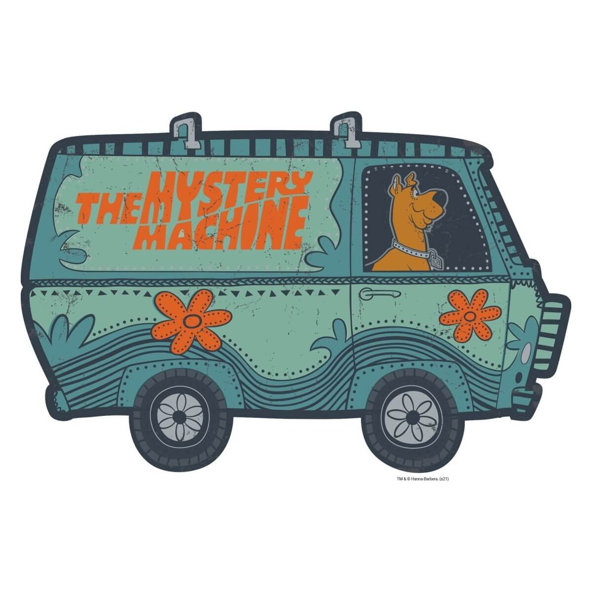 Kismet Decals Home & Room Decor Scooby-Doo and the Mystery Machine Wall decal sticker - officially licensed - latex printed with no solvent odor - Kismet Decals