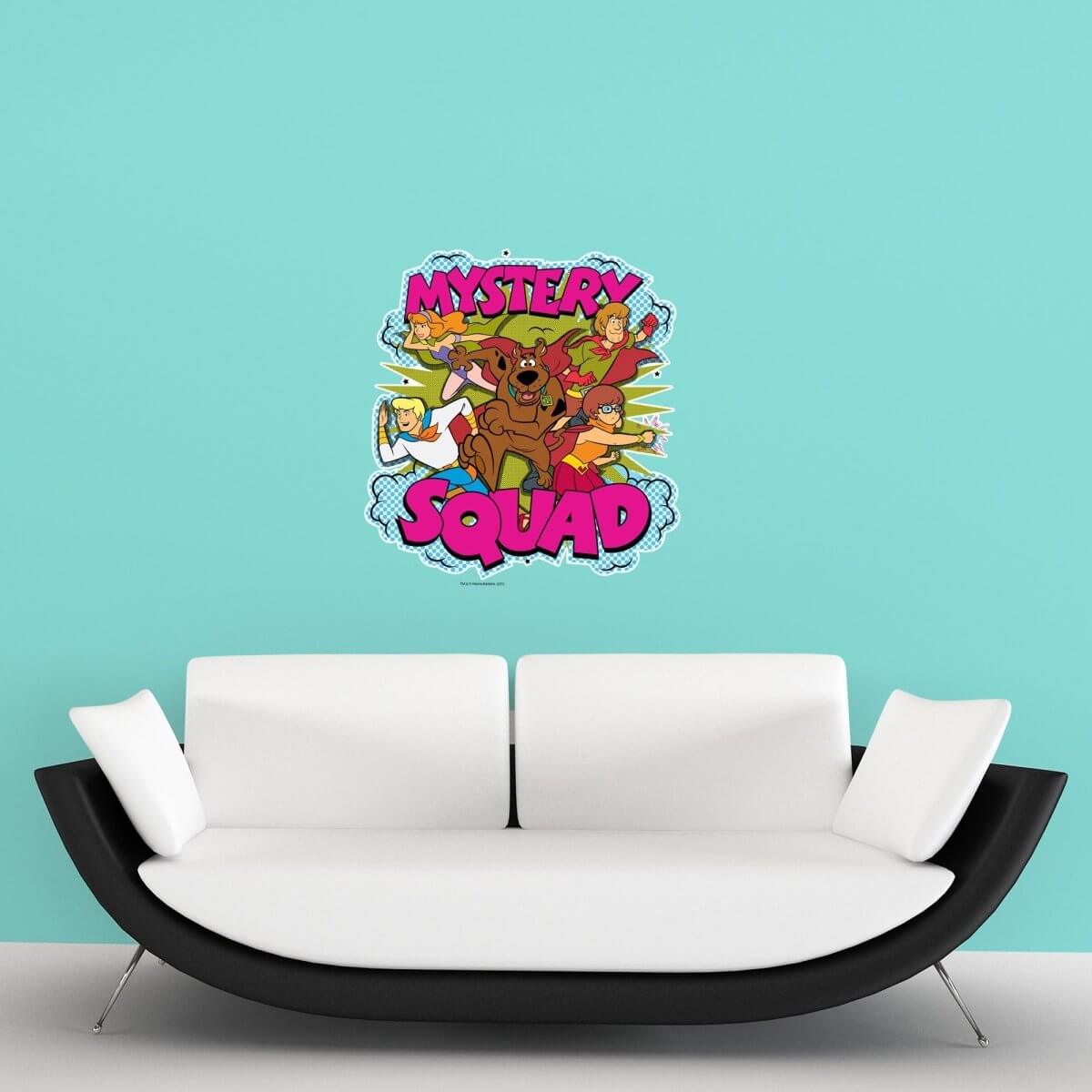 Kismet Decals Home & Room Decor Scooby-Doo and the Mystery Squad Wall decal sticker - officially licensed - latex printed with no solvent odor - Kismet Decals