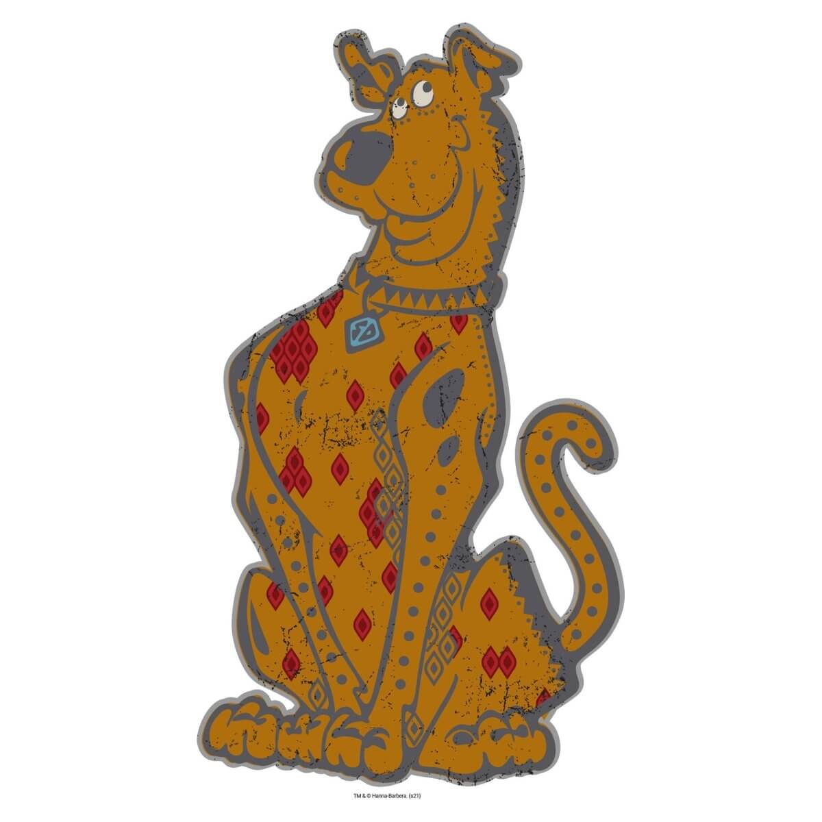 Kismet Decals Home & Room Decor Scooby-Doo Good Boy, Scooby! Wall decal sticker - officially licensed - latex printed with no solvent odor - Kismet Decals