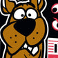 Kismet Decals Home & Room Decor Scooby-Doo Ruh-Roh! Wall decal sticker - officially licensed - latex printed with no solvent odor - Kismet Decals