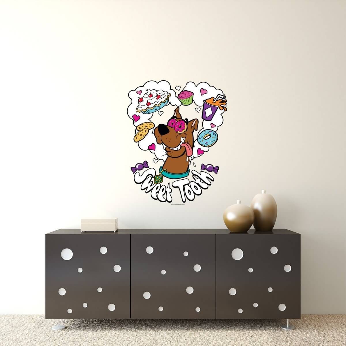 Kismet Decals Home & Room Decor Scooby-Doo Sweet Tooth Wall decal sticker - officially licensed - latex printed with no solvent odor - Kismet Decals